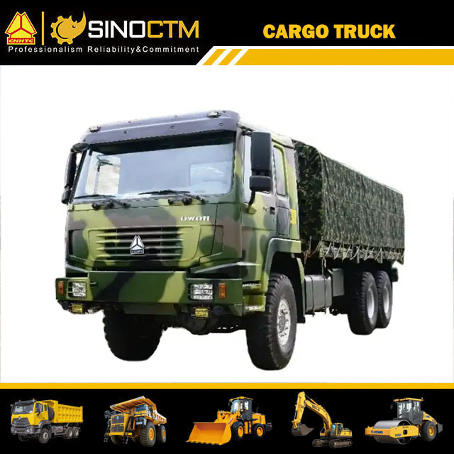 Militärischer Stil Sinotruk HOWO Die neueste Serie 6*6 Geländefahrzeug
