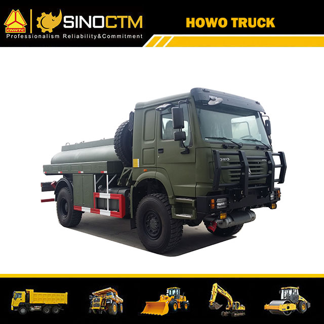 HOWO 6-Rad 12000-Liter 4X4 Diesel- und Benzin-Tankwagen zu verkaufen