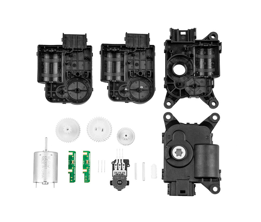 Автомобильная линия сборки контроллера воздушной заслонки