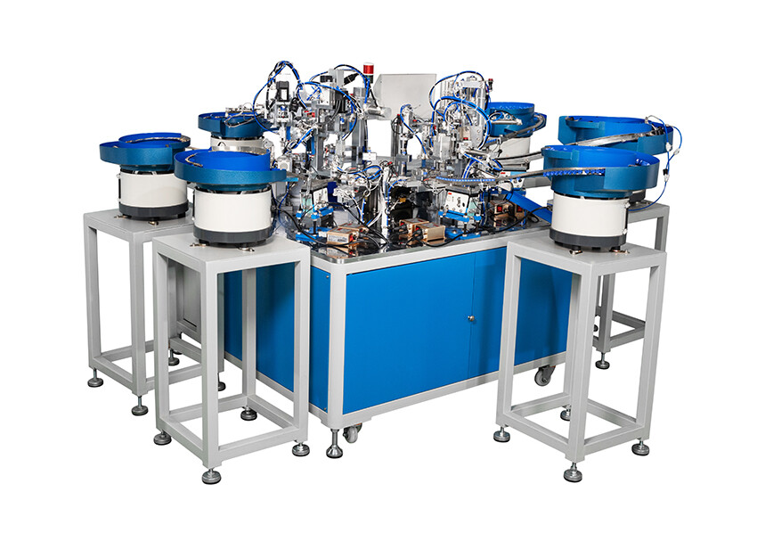 Автоматизированный станок для сборки авиационных разъемов