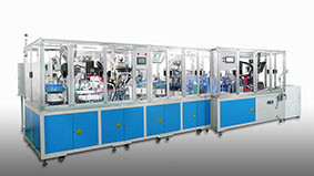 Автоматизированная линия сборки контроллера воздушной заслонки для автомобилей