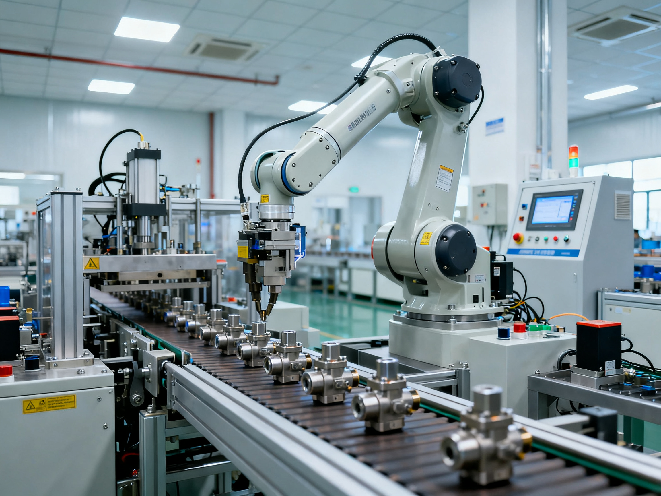 Новая автоматизированная линия соленоидных клапанов устанавливает эталон эффективности сборки