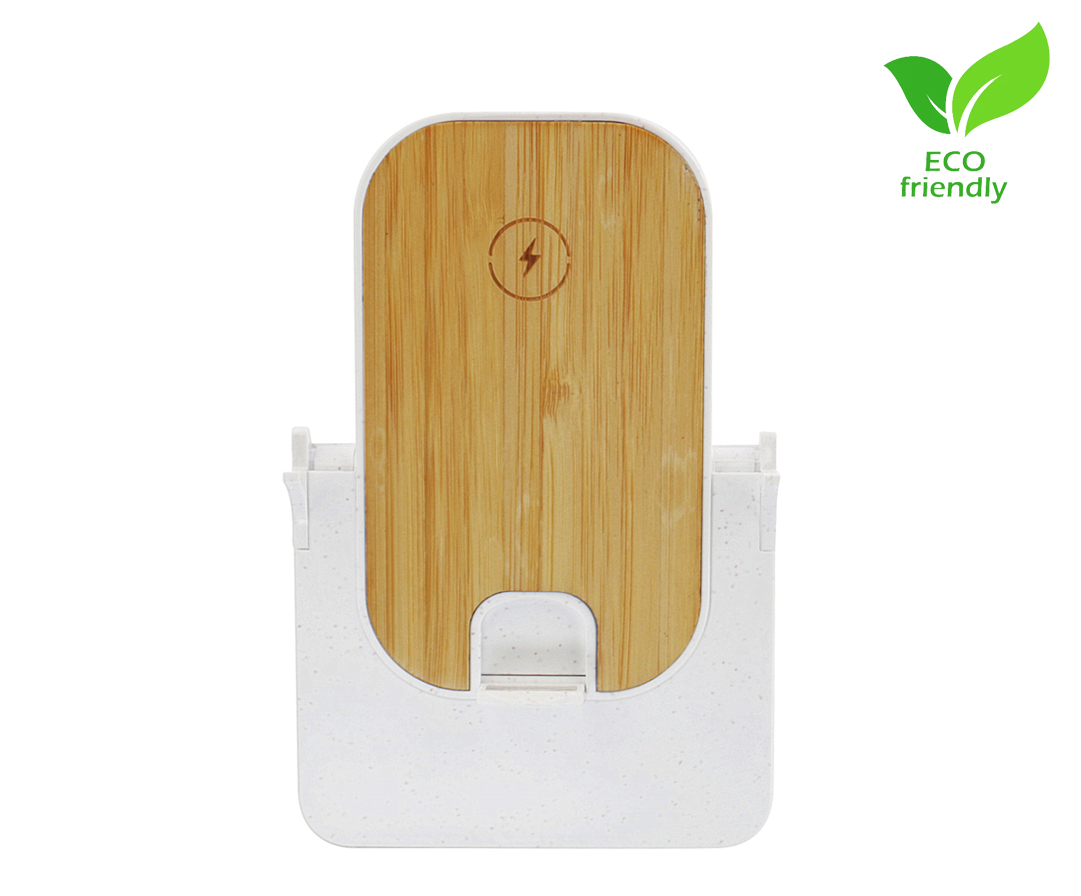 Eco-friendly Bamboo Wireless Charger
