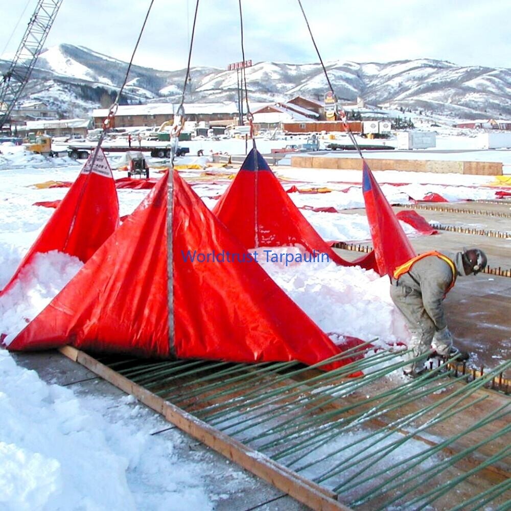 ПВХ снегозащитное полотно