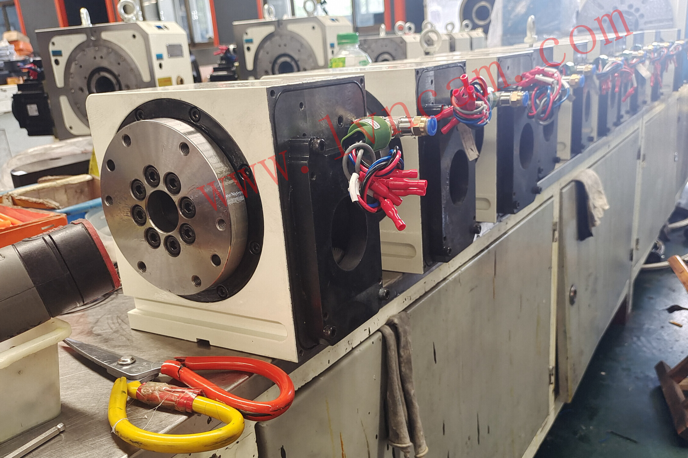 LN125R roller cam CNC turntable servo turntable real shot