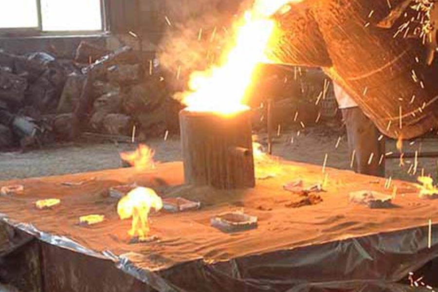 Литейный цех вакуумного литья