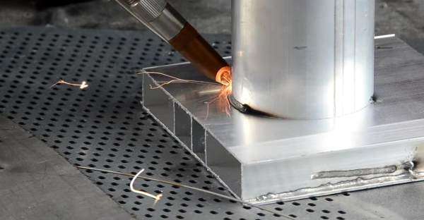 Круговая сварка алюминия