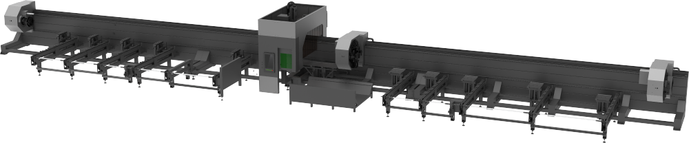 JY-TS сверхмощный профессиональный станок для лазерной резки труб