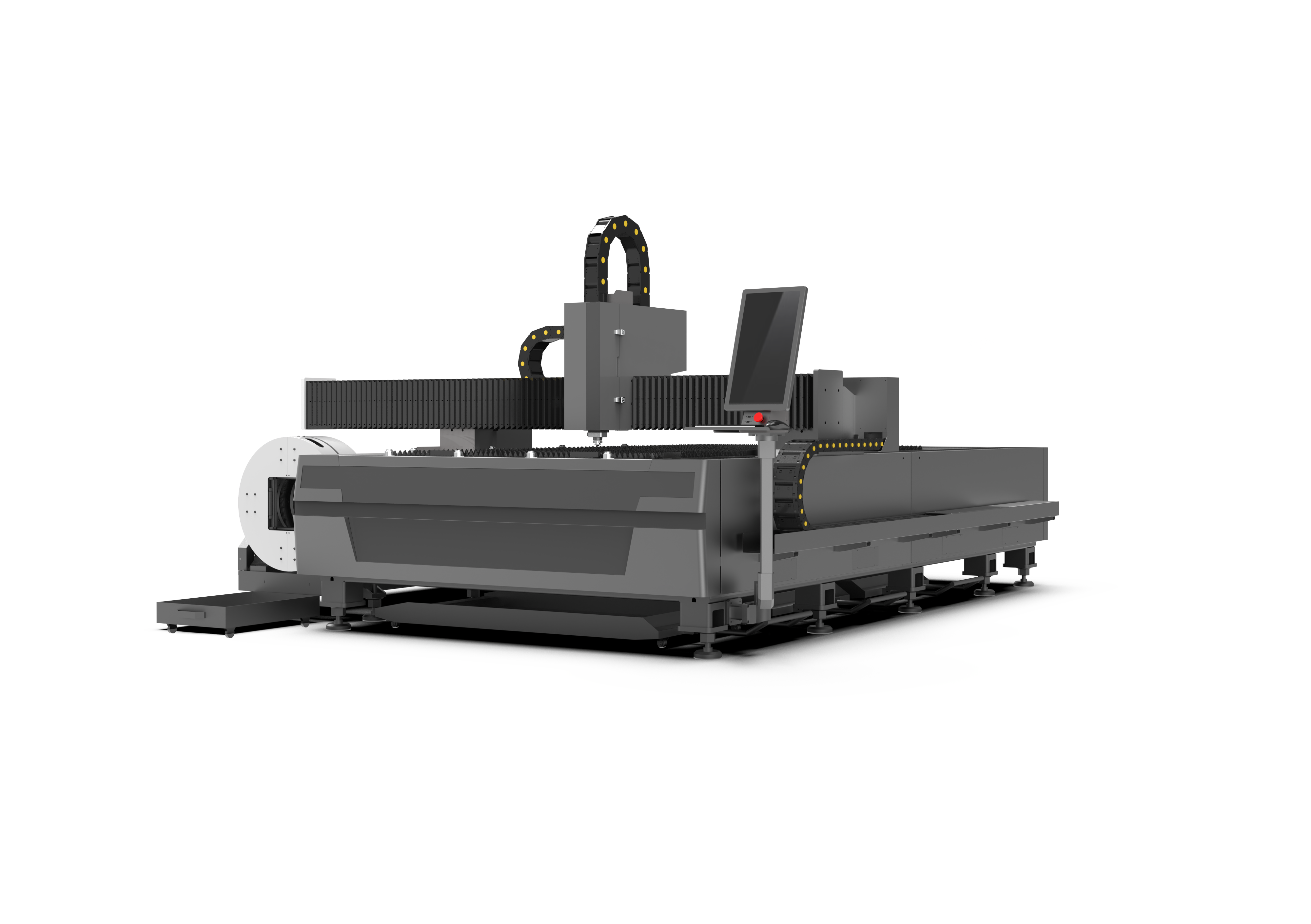 JY-HT пластины и трубы интегрированный станок для резки волоконного лазера