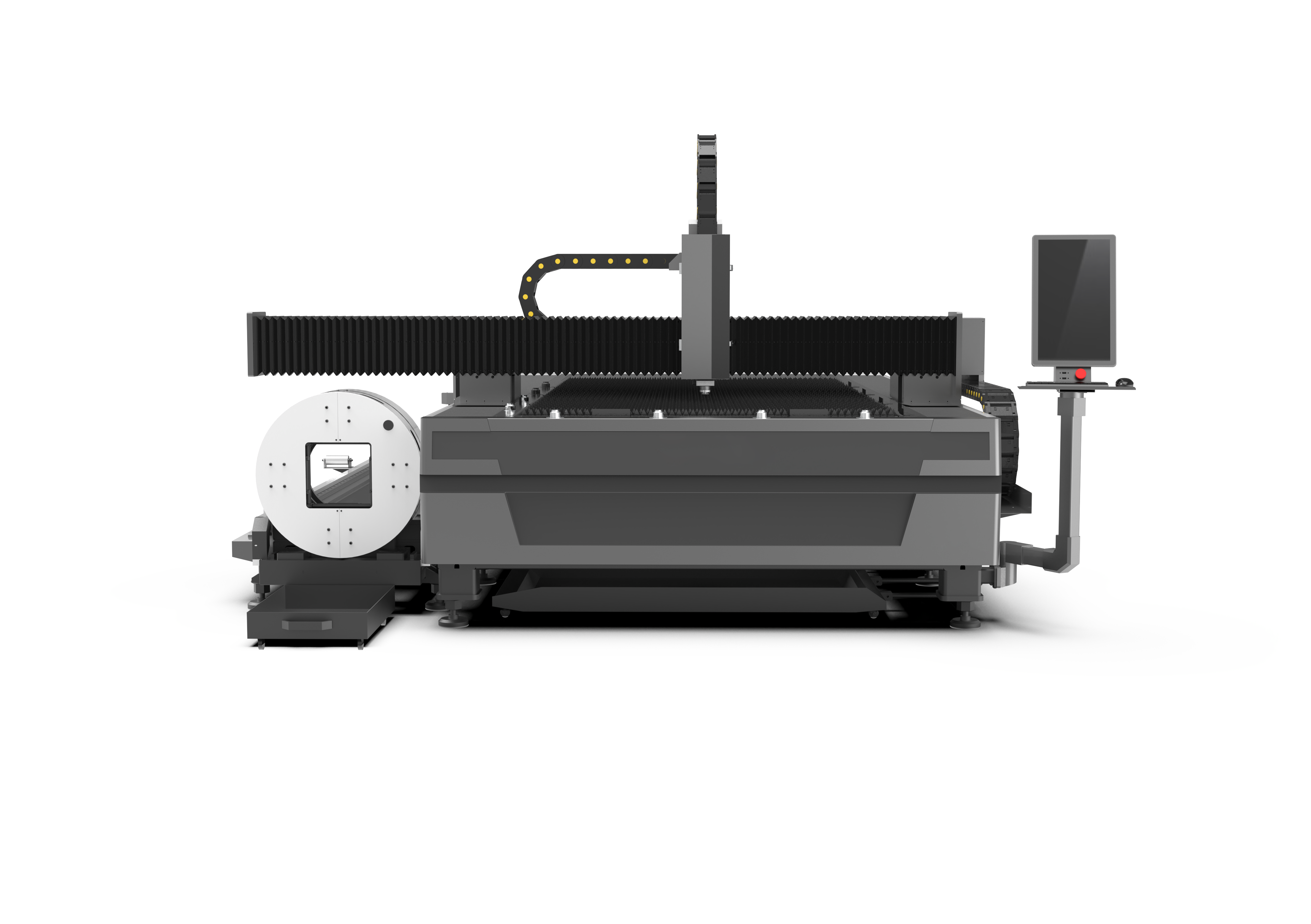 JY-HT пластины и трубы интегрированный станок для резки волоконного лазера