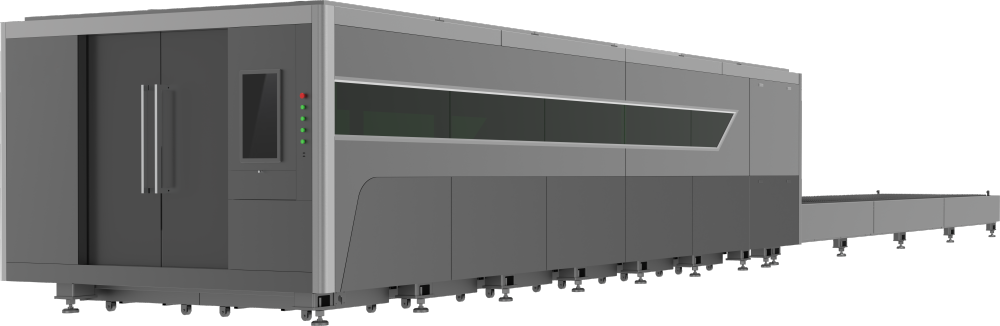 JY-P Волоконно-лазерная машина для резки со сменным и корпусом