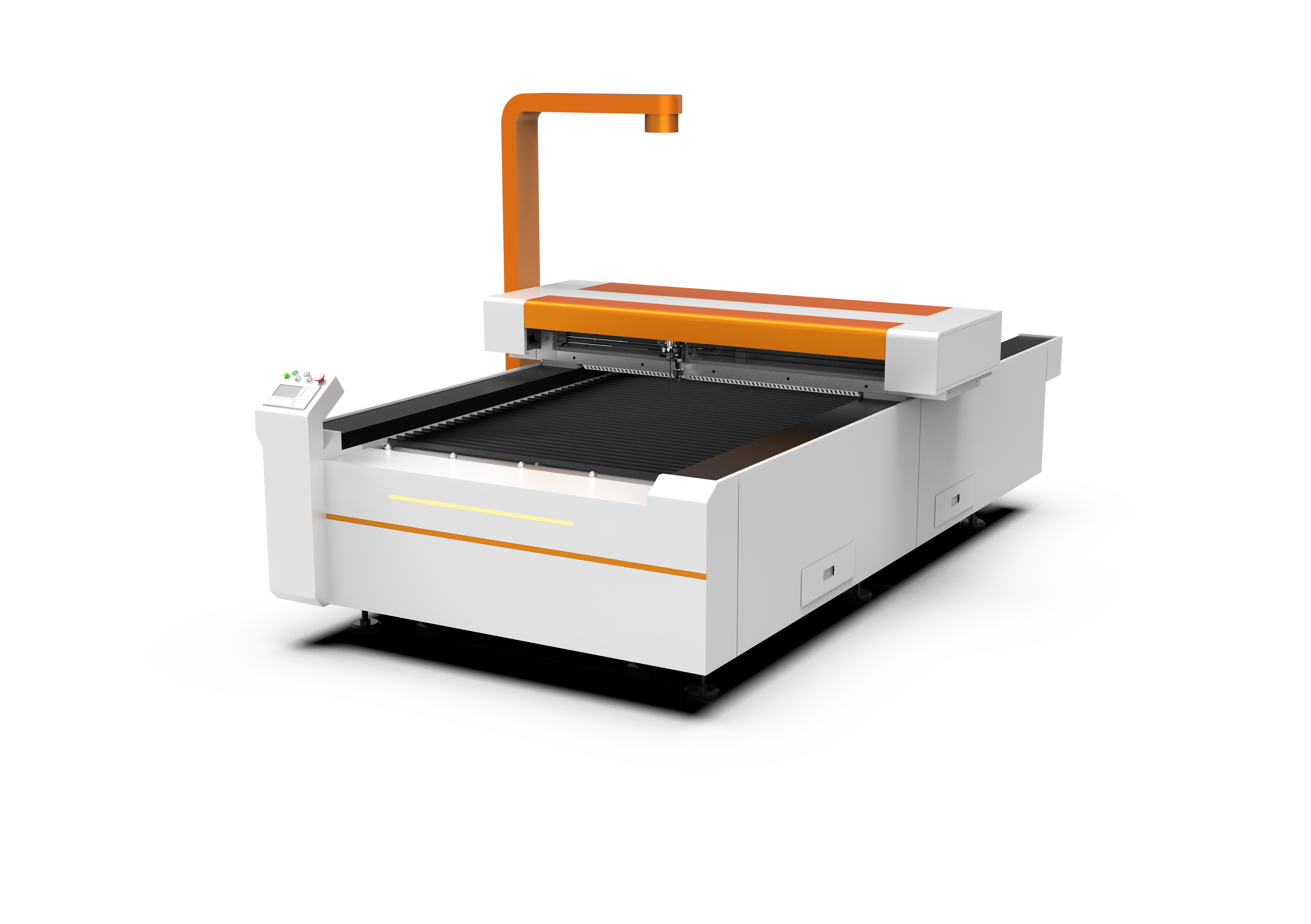 Co₂Laser постоянный свет путь стойки резки машина