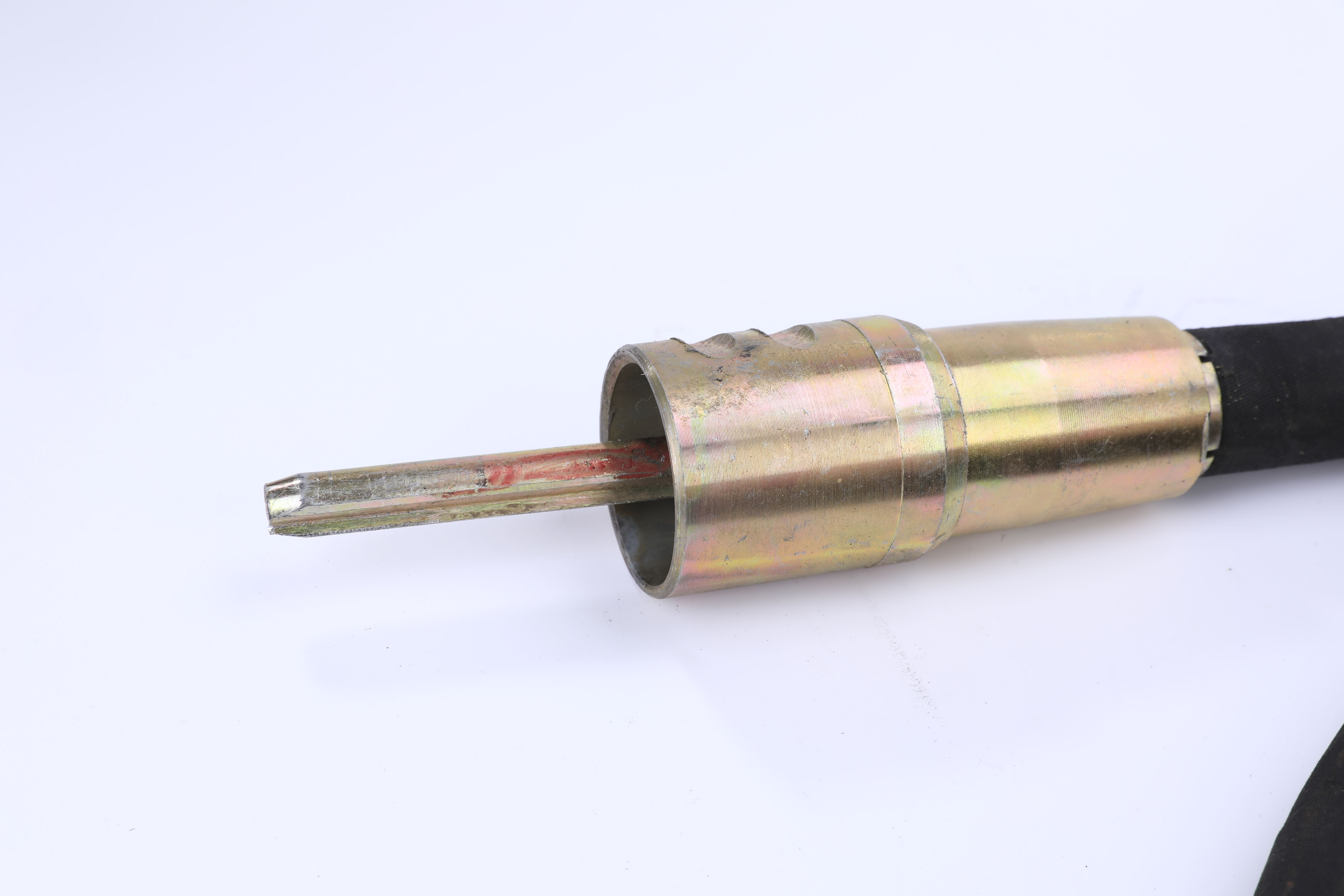 Chinese Type Concrete Vibrator Nozzle Flexible Shaft Concrete Vibrator Hose Vibrating Rod 38MM