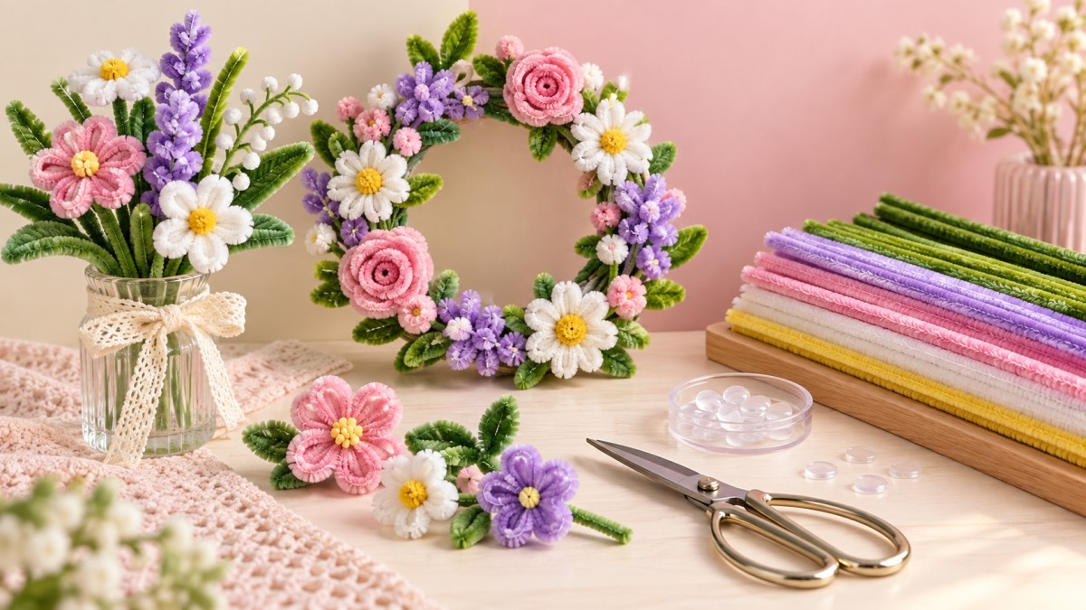 Why Pipe Cleaner Craft Kits Shed Fibers and How to Prevent It Почему наборы для творчества с синельной проволокой теряют ворсинки и как это предотвратить