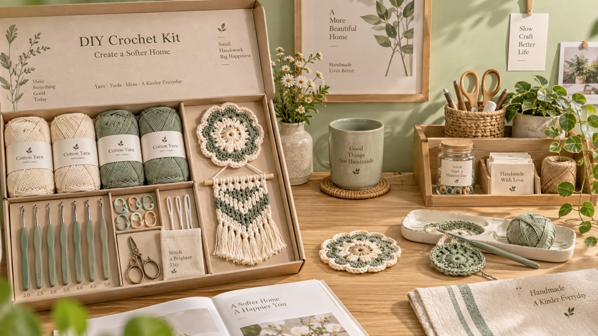 DIY Crochet Kits for Workshops: Planning Materials for Group Learning Sessions DIY-наборы для вязания крючком для мастер-классов: планирование материалов для групповых занятий