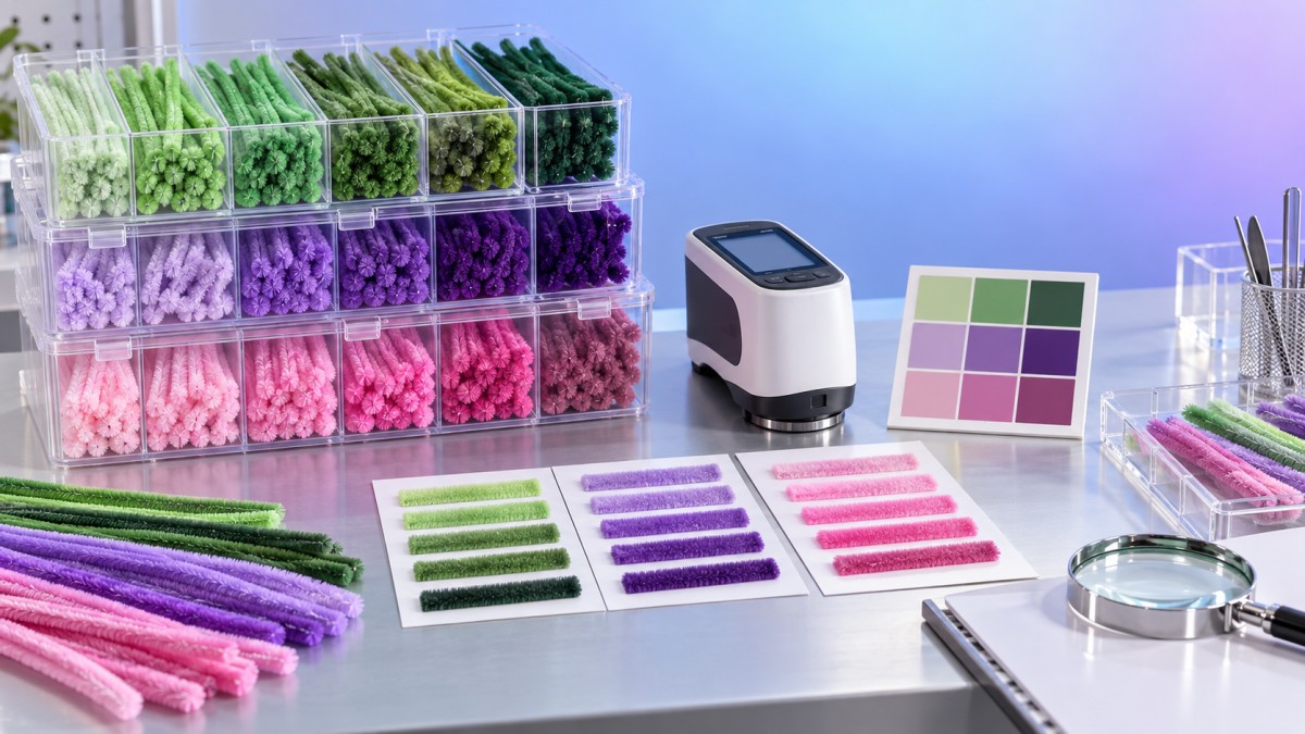 What causes color variation in pipe cleaner DIY kits Что вызывает различия в цвете в DIY-наборах с синельной проволокой