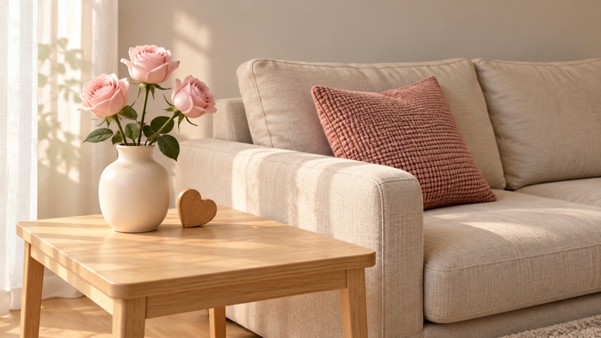 Valentine's Decor for Small Apartments Without Adding Clutter Декор ко Дню святого Валентина для небольших квартир без лишнего беспорядка