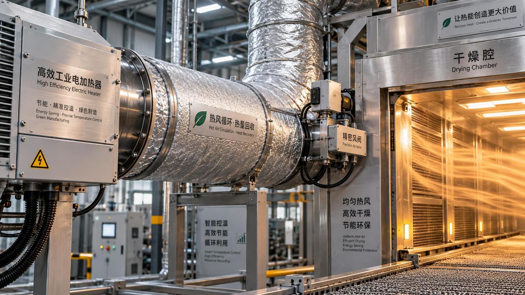 Reducing Energy Loss in Industrial Electric Heater Systems for Drying Lines