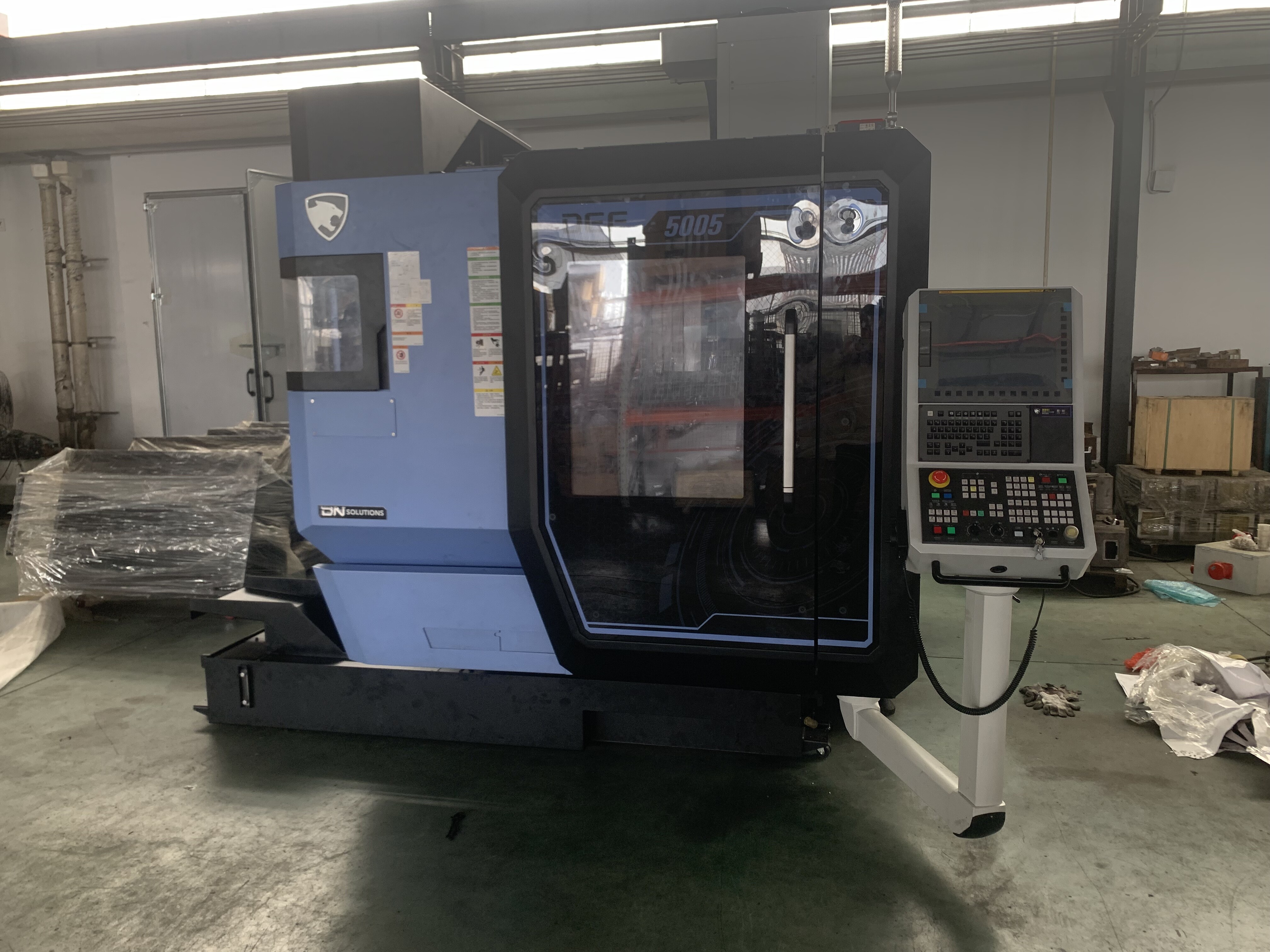 Doosan DEF 5005: 5-осевая обработка