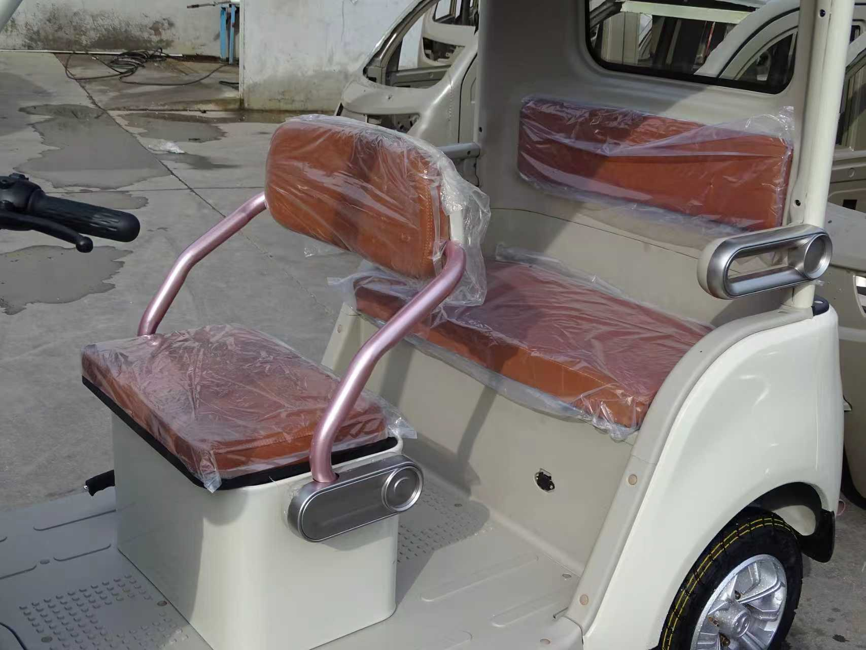 Three Wheel Scooter Passenger Leisure Electric Tricycle with Roof for Adults Electric Passenger Tricycle