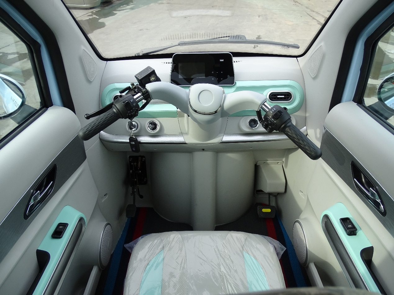 Hot Sale Three Wheel Mini Electric Tricycle with Enclosed Cargo 101~200 km Range for Urban Mobility