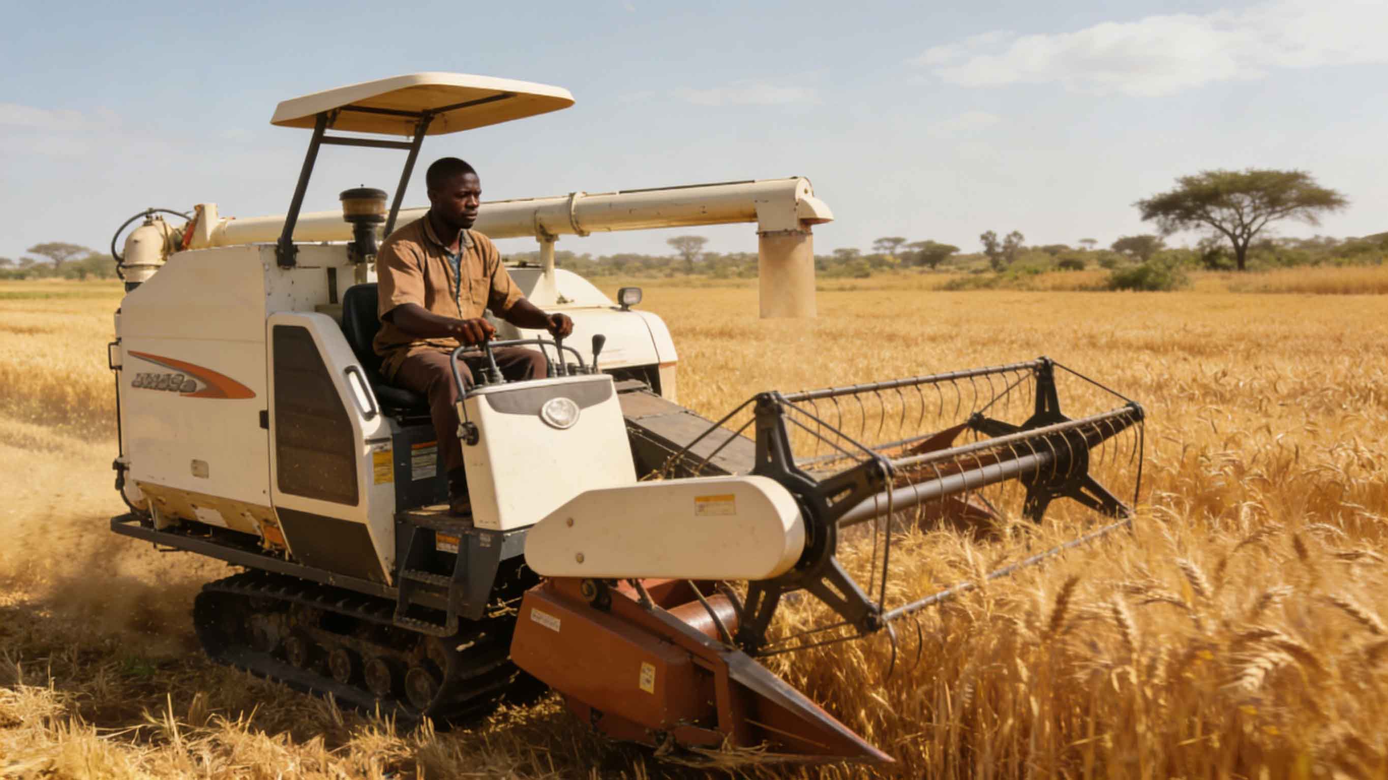 小型农用收割机・非洲市场
