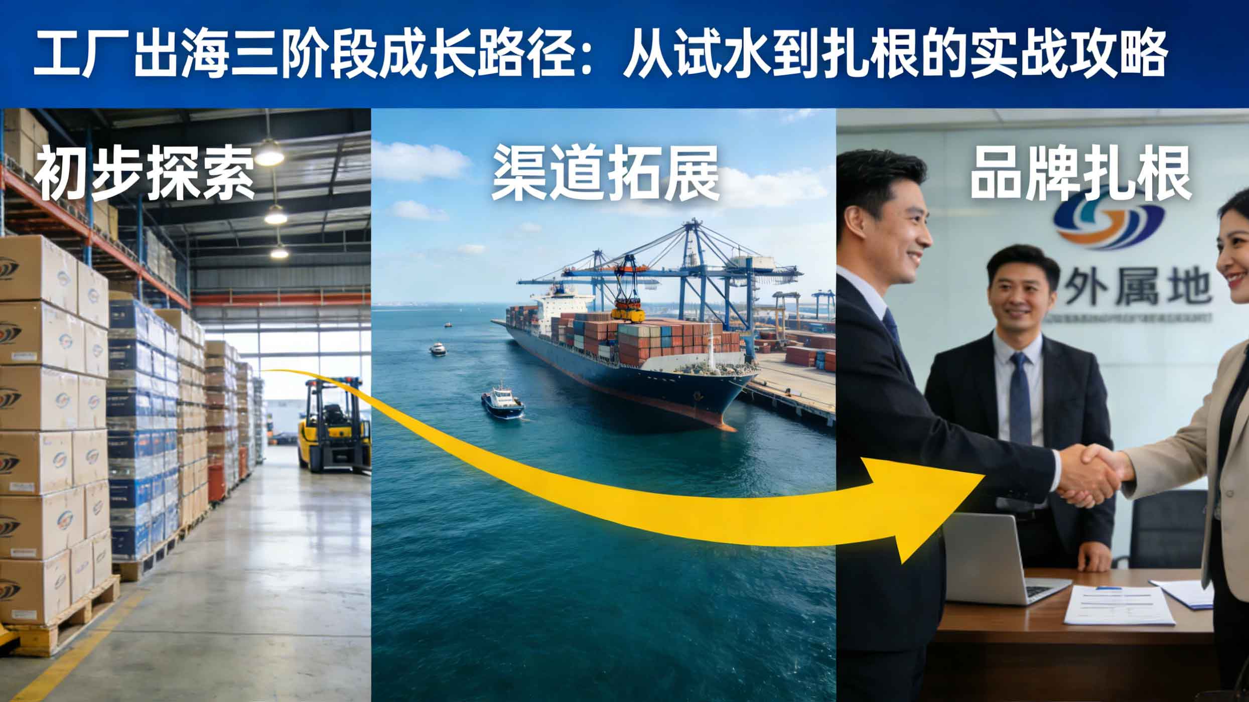 分阶段突破！不同发展阶段工厂的出海路径规划指南