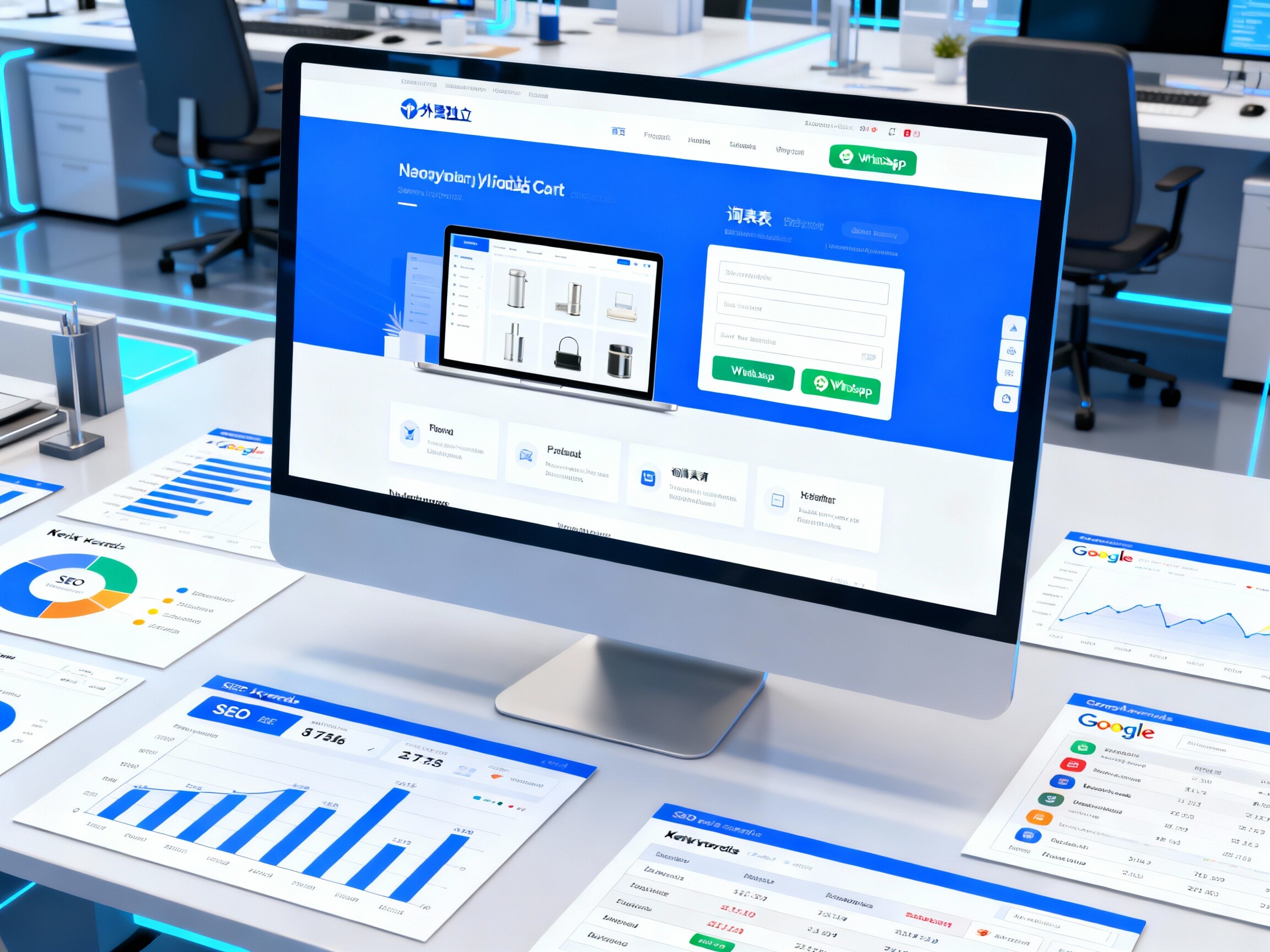 EasyMarketing Smart Website Building Platform