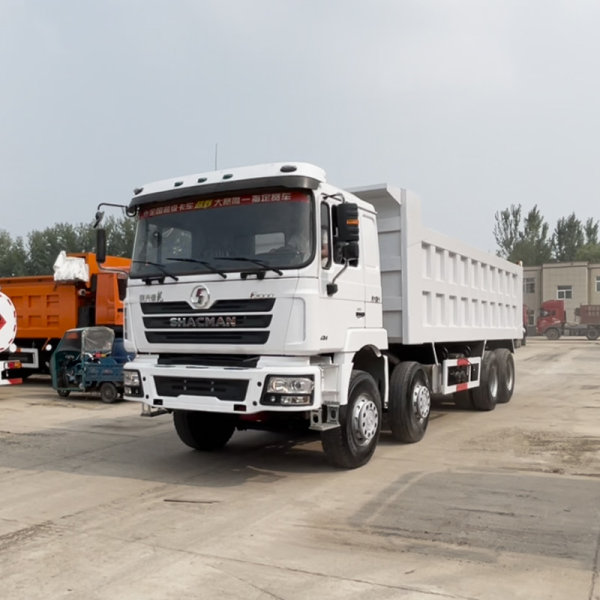 Shacman 8x4 basculante branco figura principal 1 (substituído)