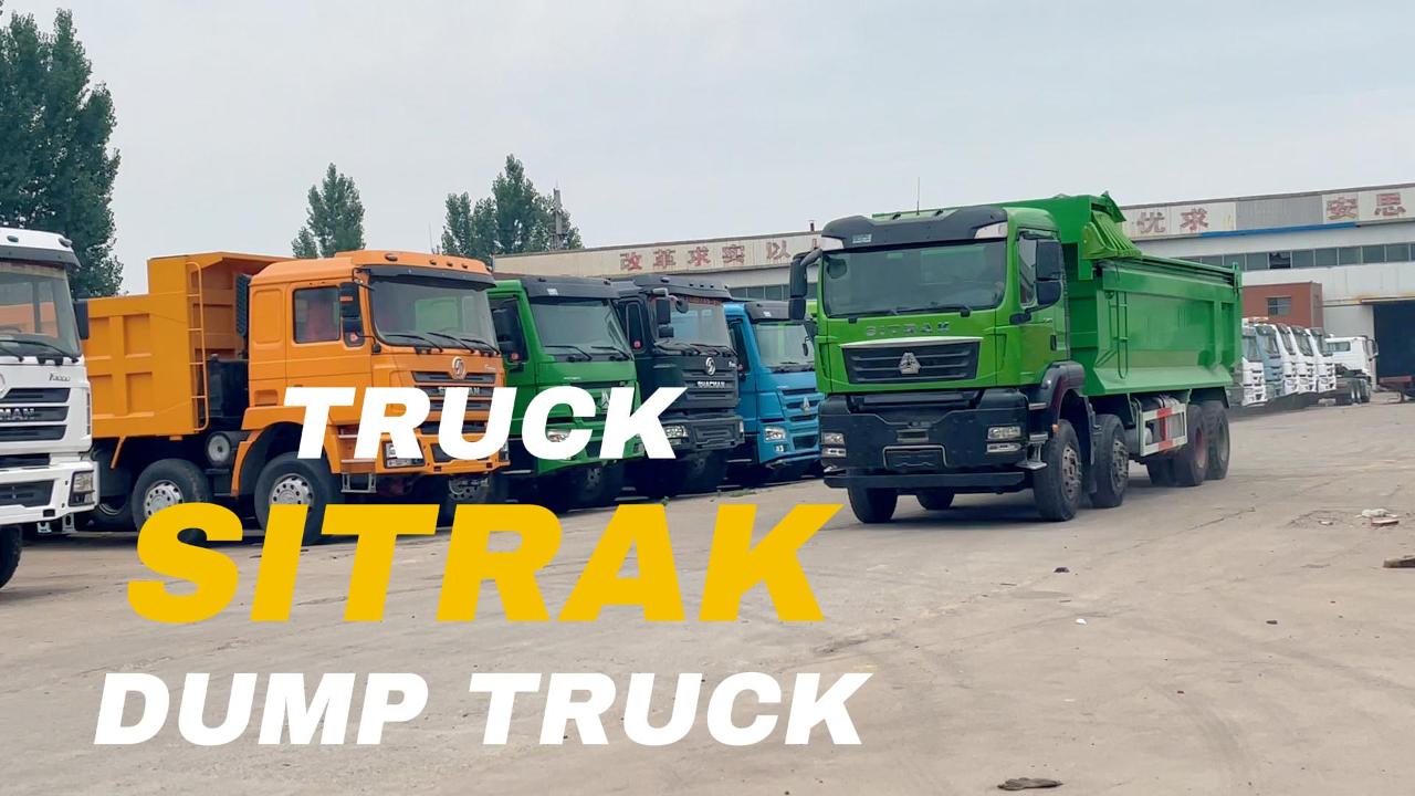 SITRAK Caminhão Basculante 8x4