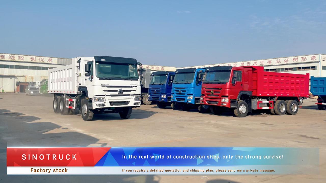 Caminhão Basculante Howo 6x4