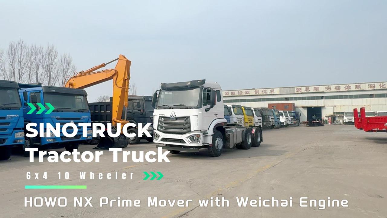 Caminhão trator Howo Nx
