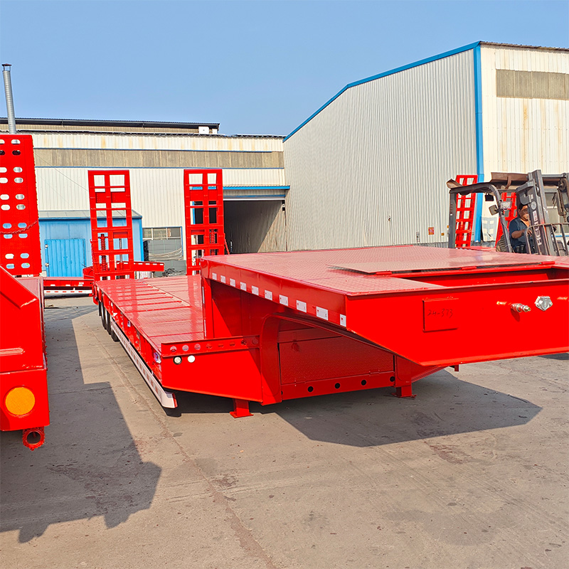 Semi-reboque Lowbed de 3 Eixos 60 Toneladas