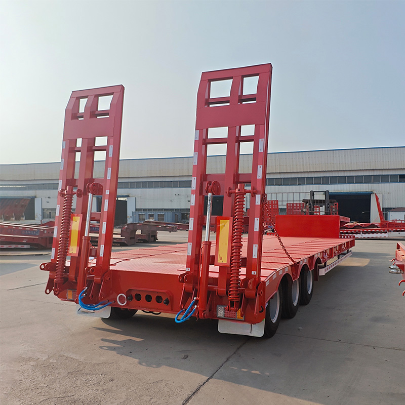 Semi-reboque Lowbed de 3 Eixos 60 Toneladas