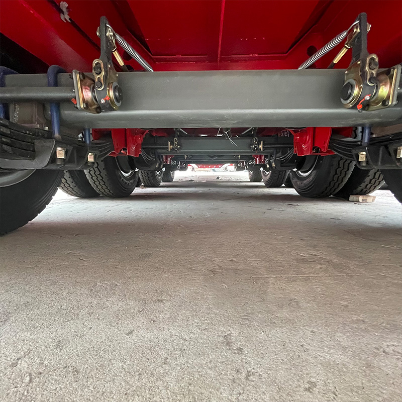 Reboque de Plataforma Baixa de 4 Eixos para 100 Toneladas