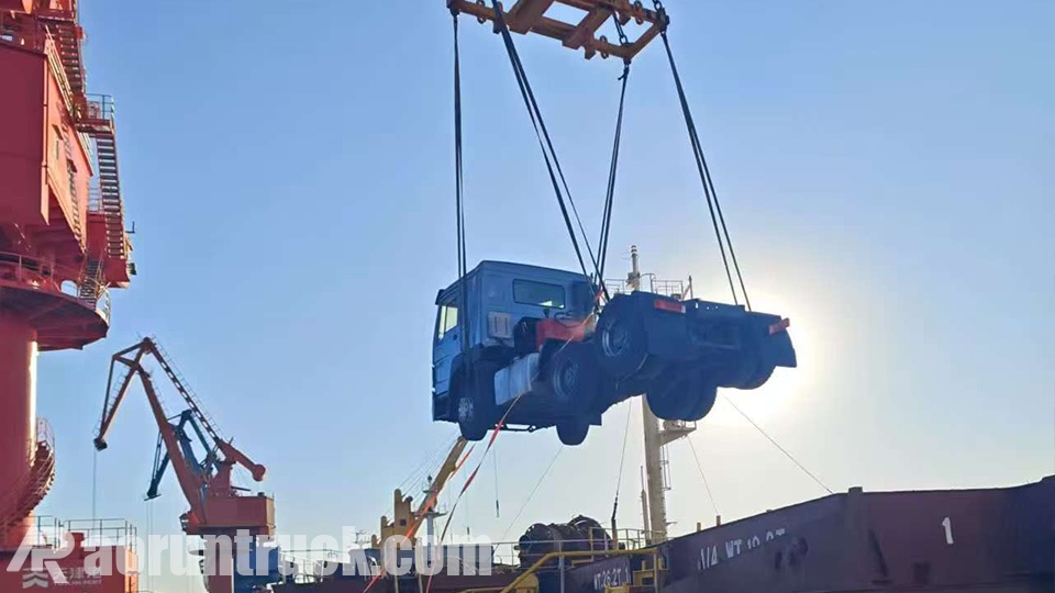 Howo 6x4 Cabeça Tratora Enviada para o Burundi