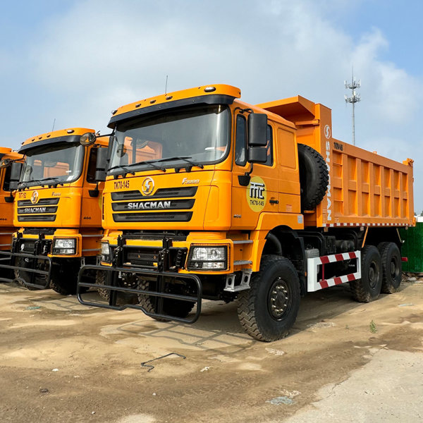 Shacman 6x6 Autodescarga Amarelo Imagem Principal 1