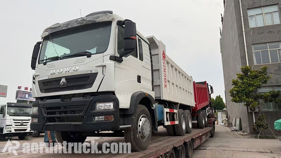 howo tx 6x4 dump truck congo
