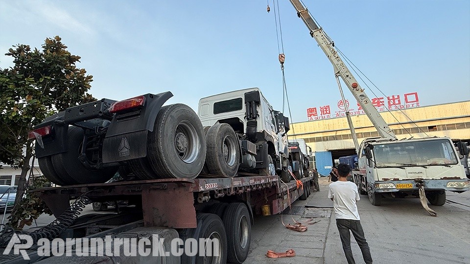 3 hohan 6x4 tractor trucks gabon