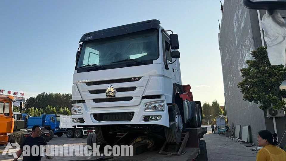 caminhão trator 6x4 com direção à direita Plano de Exportação e Análise Técnica do Caminhão Trator HOWO 6x4 com Direção à Direita