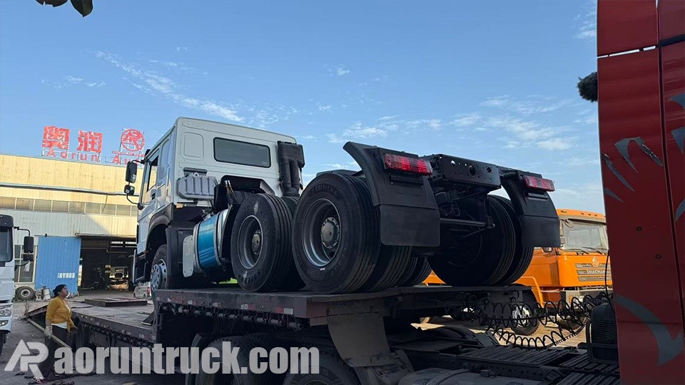 caminhão trator HOWO 6x4 usado com direção à direita Plano de Exportação e Análise Técnica do Caminhão Trator HOWO 6x4 com Direção à Direita