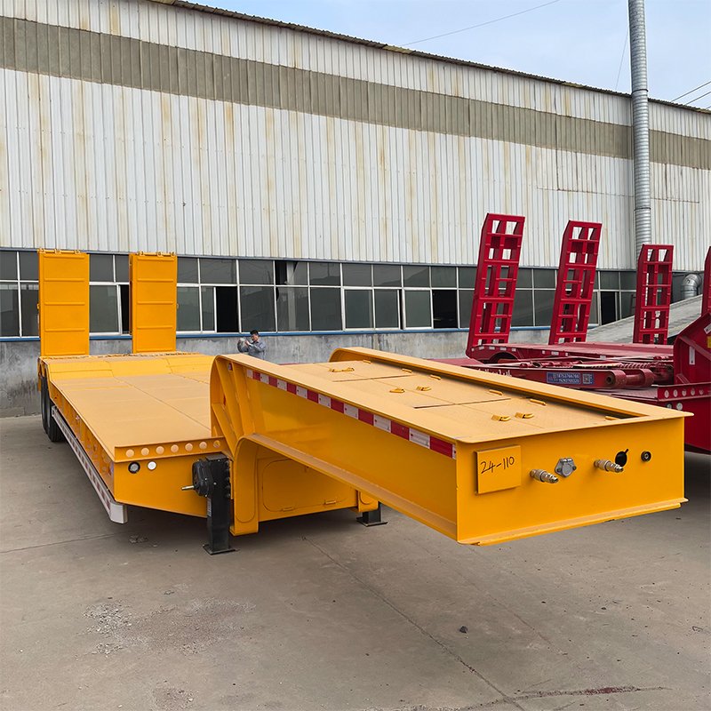 Semirremolque de plataforma baja