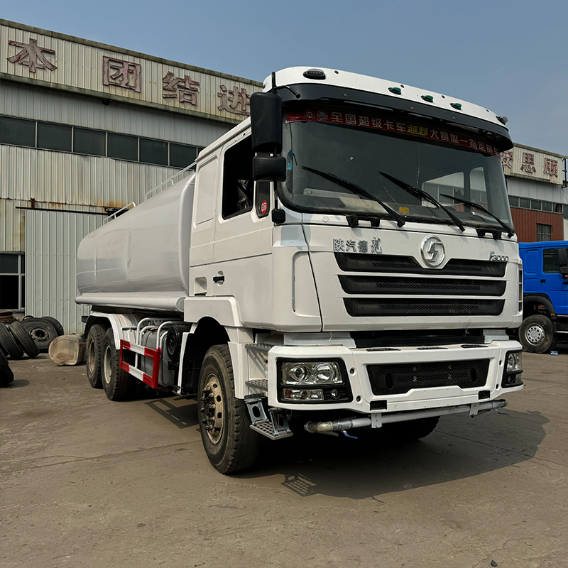 Camión Cisterna SHACMAN F3000 6x4 para Proyectos Globales