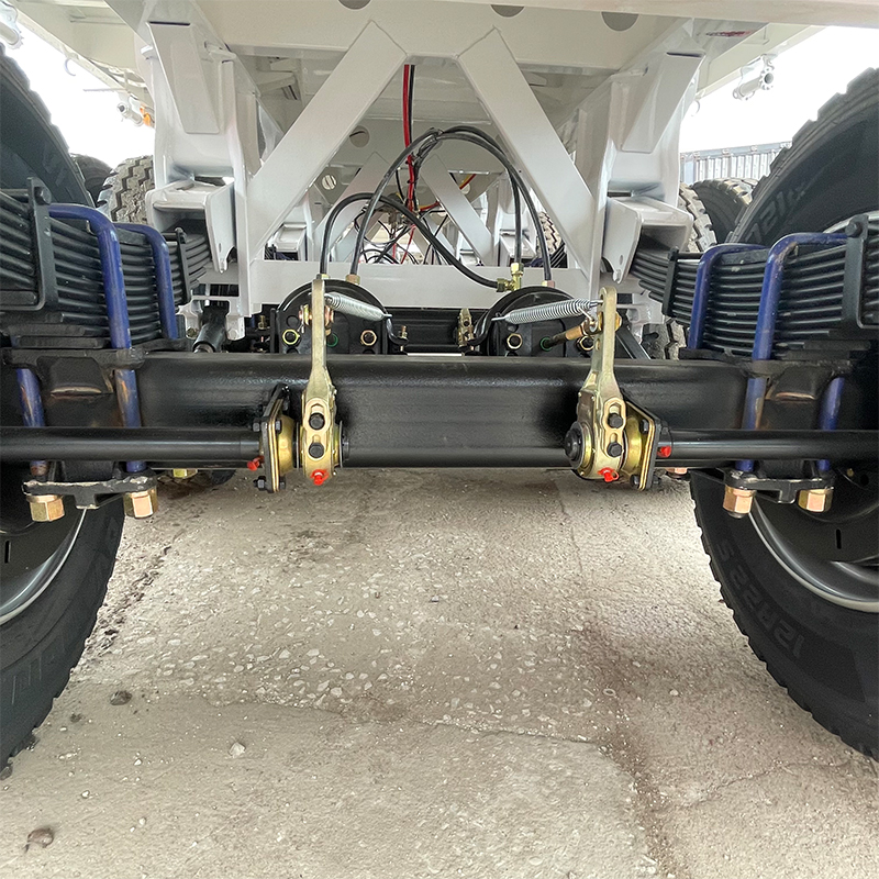 Semirremolque de plataforma de 4 ejes