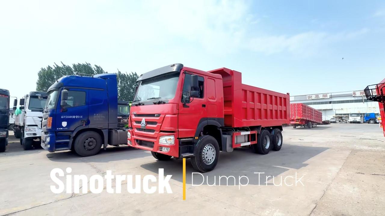 Howo 375hp Camión Volquete
