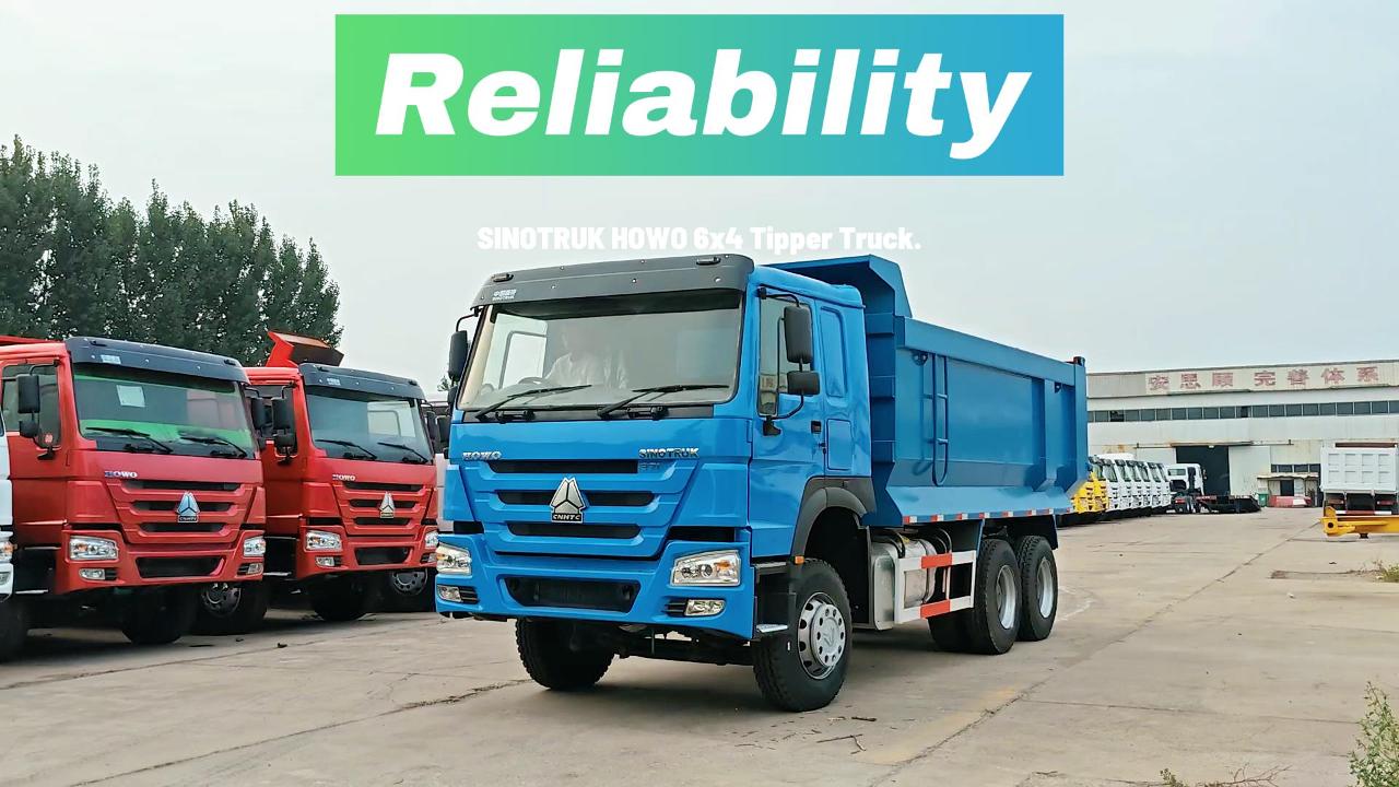 El mejor precio para el camión volquete HOWO 6x4 2026 Proyectos de construcción