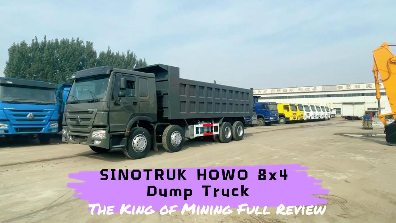 HOWO 8x4 con motor de 400 CV y bastidor reforzado de doble capa