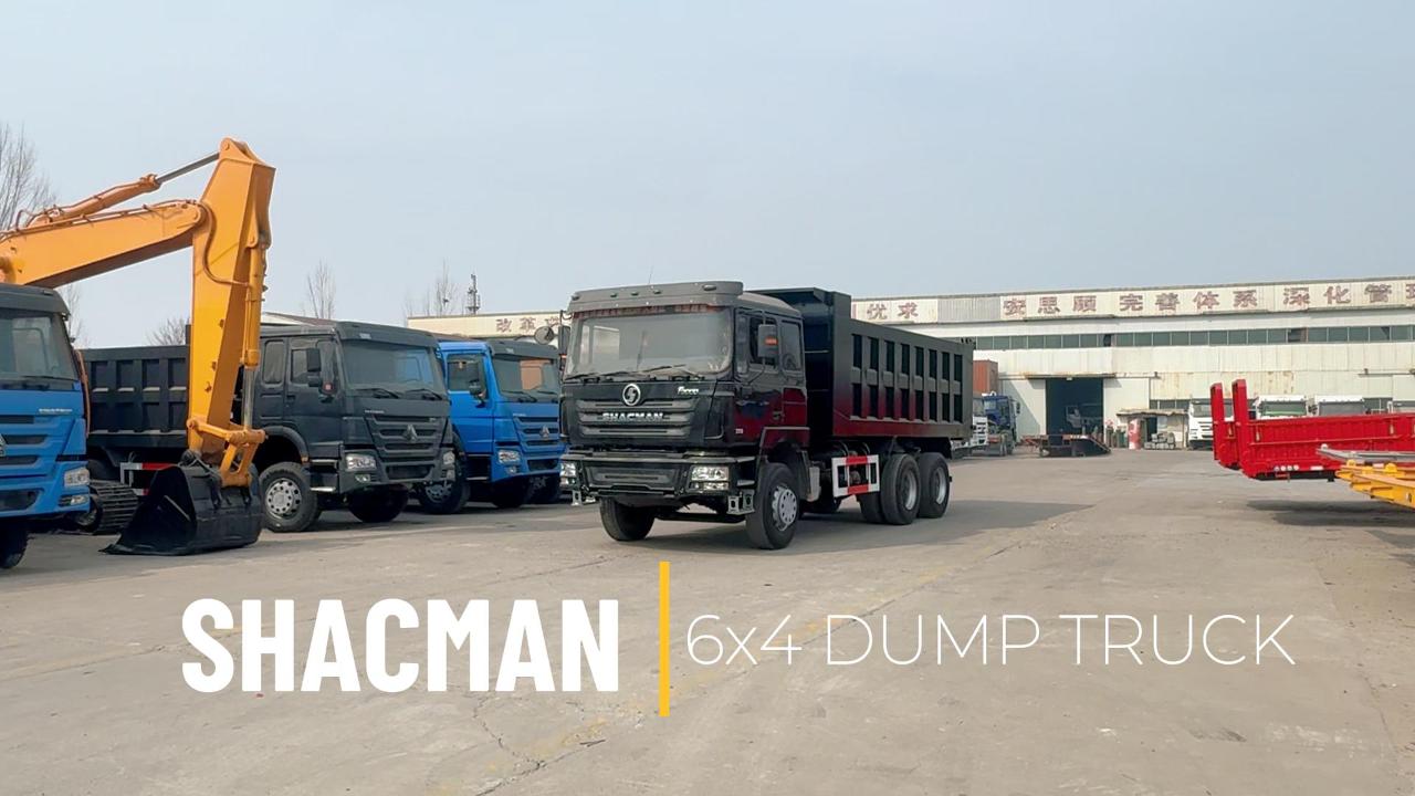 Revisión del camión volquete SHACMAN F3000 6x4