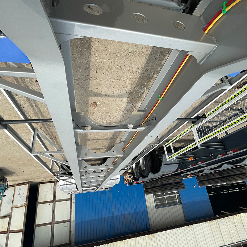 Chasis de remolque para contenedores de 40 pies con 2 ejes