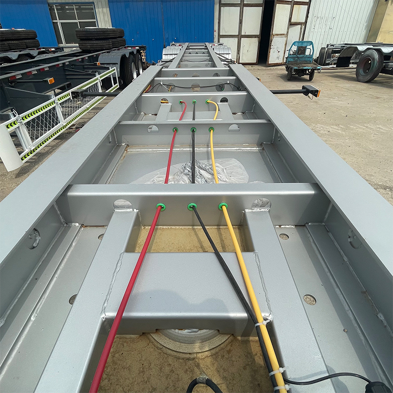 Chasis de remolque para contenedores de 40 pies con 2 ejes